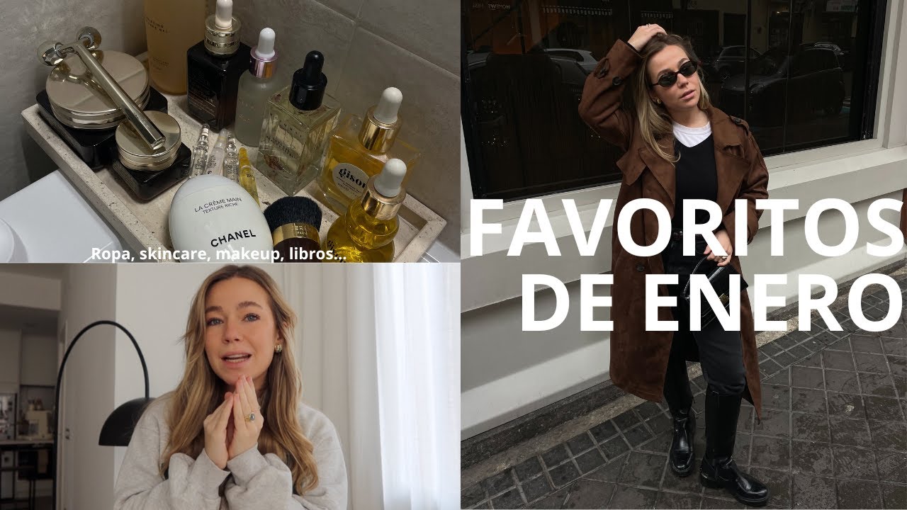 FAVORITOS DE ENERO! Ropa, skincare, makeup, libros...| Carlota Grande ♡