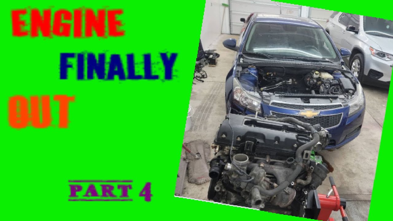 2012 Chevy Cruze Part 4 How To Remove The Engine