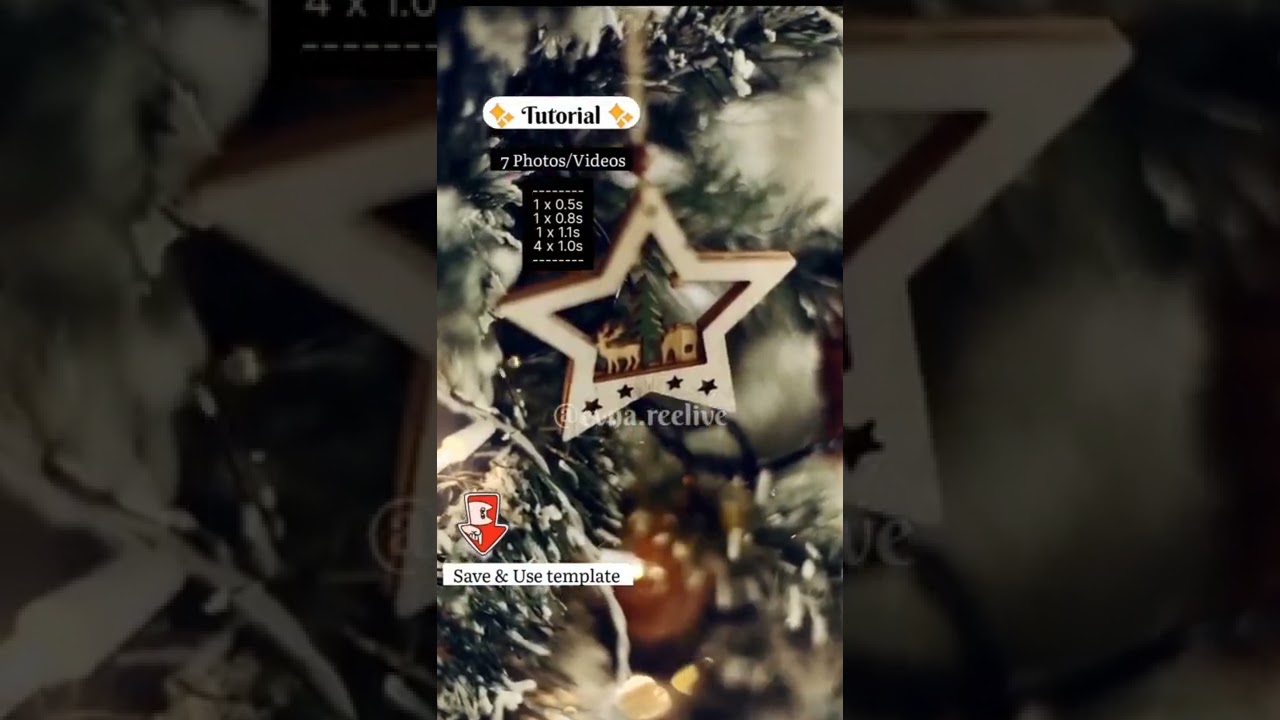 Christmas Shorts Reel tutorial! How to edit video! Editing tips & tricks! Evna Reelive