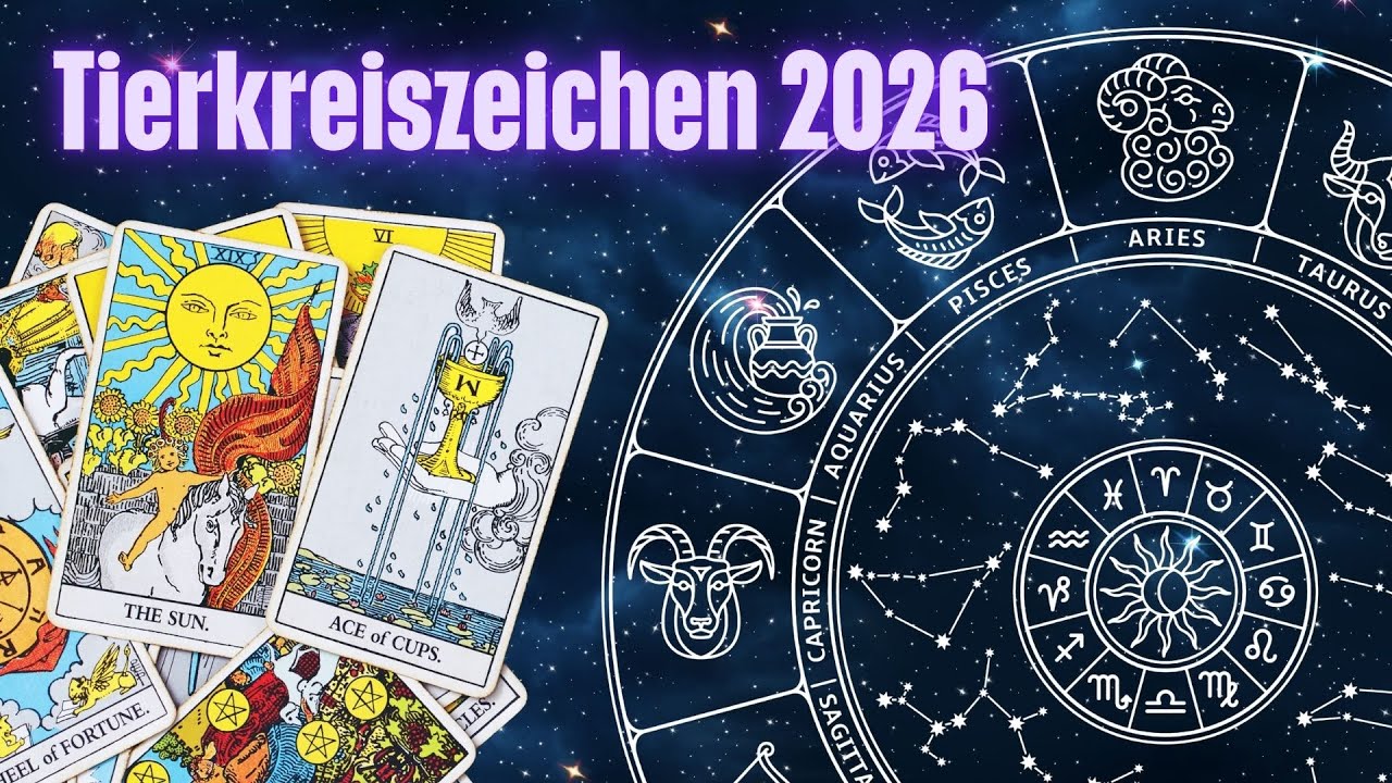 2026: Was verraten die 12 Tierkreiszeichen? Tierische Botschaften f&uuml;r Ihr Jahr