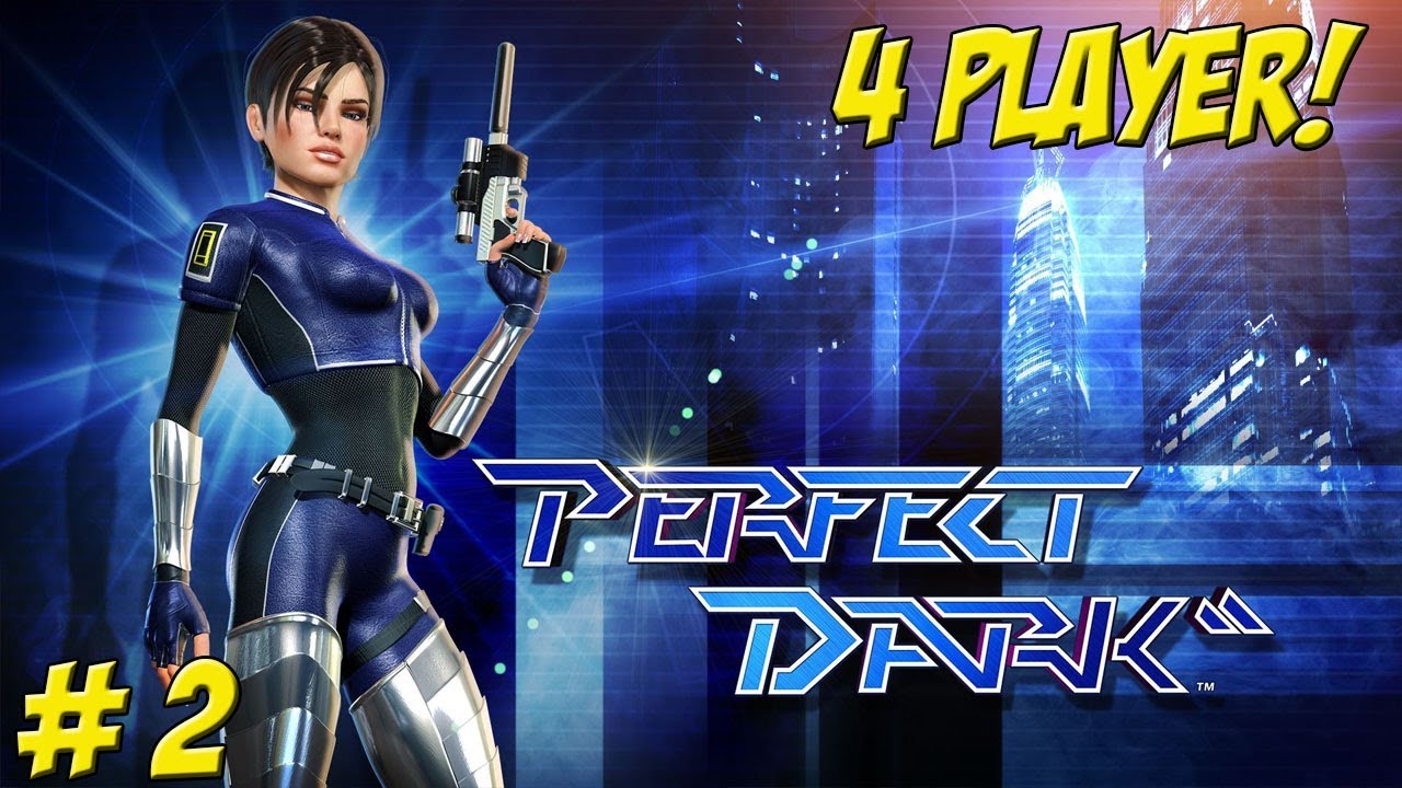 Perfect Dark! 4 Player Deathmatch Part 2 - YoVideogames