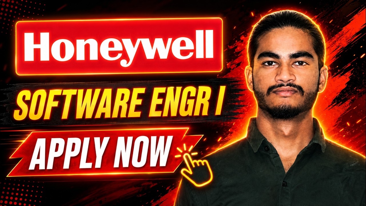 Honeywell Hiring Software Engineer I | Bangalore | Software Development Jobs 2026