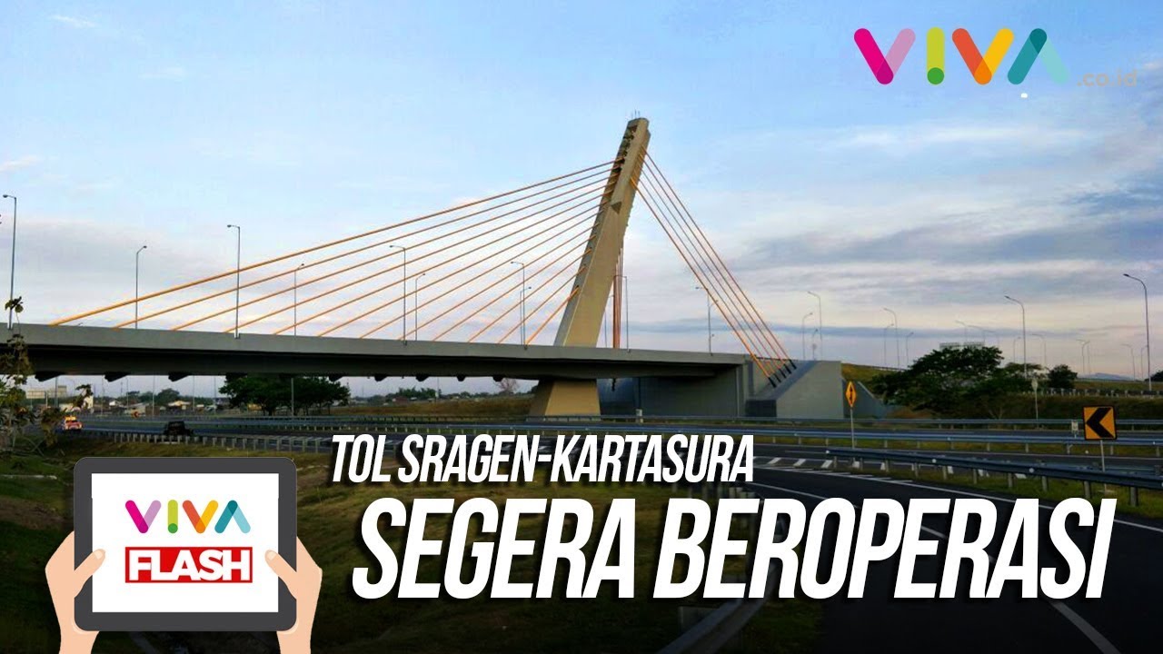 Segera Diresmikan, Jalan Tol Sragen-Kartasura Mulus Banget!