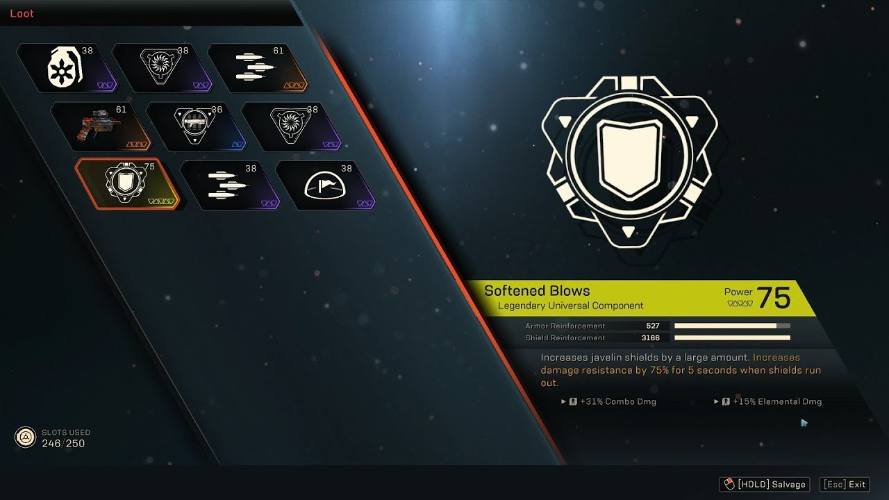 Anthem: When you test a build in gm3 and something shiny drops