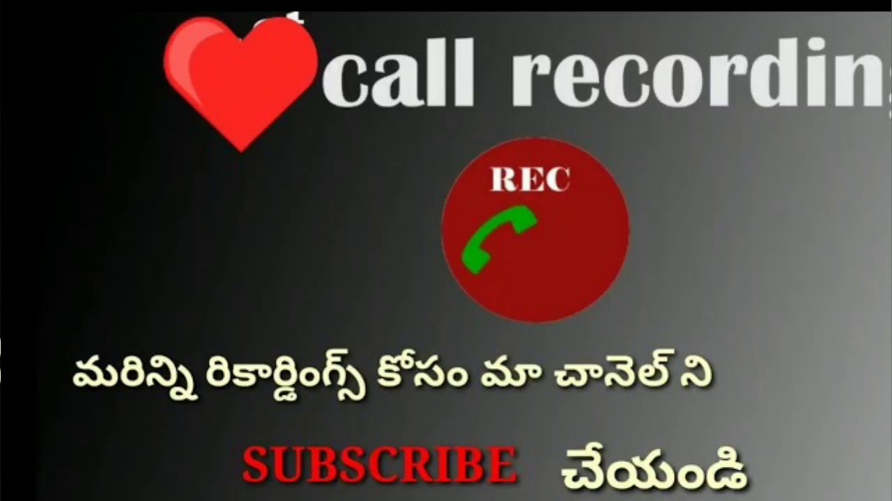 Lovers call Recording || Telugu call Recording 3 || EPISODE 3