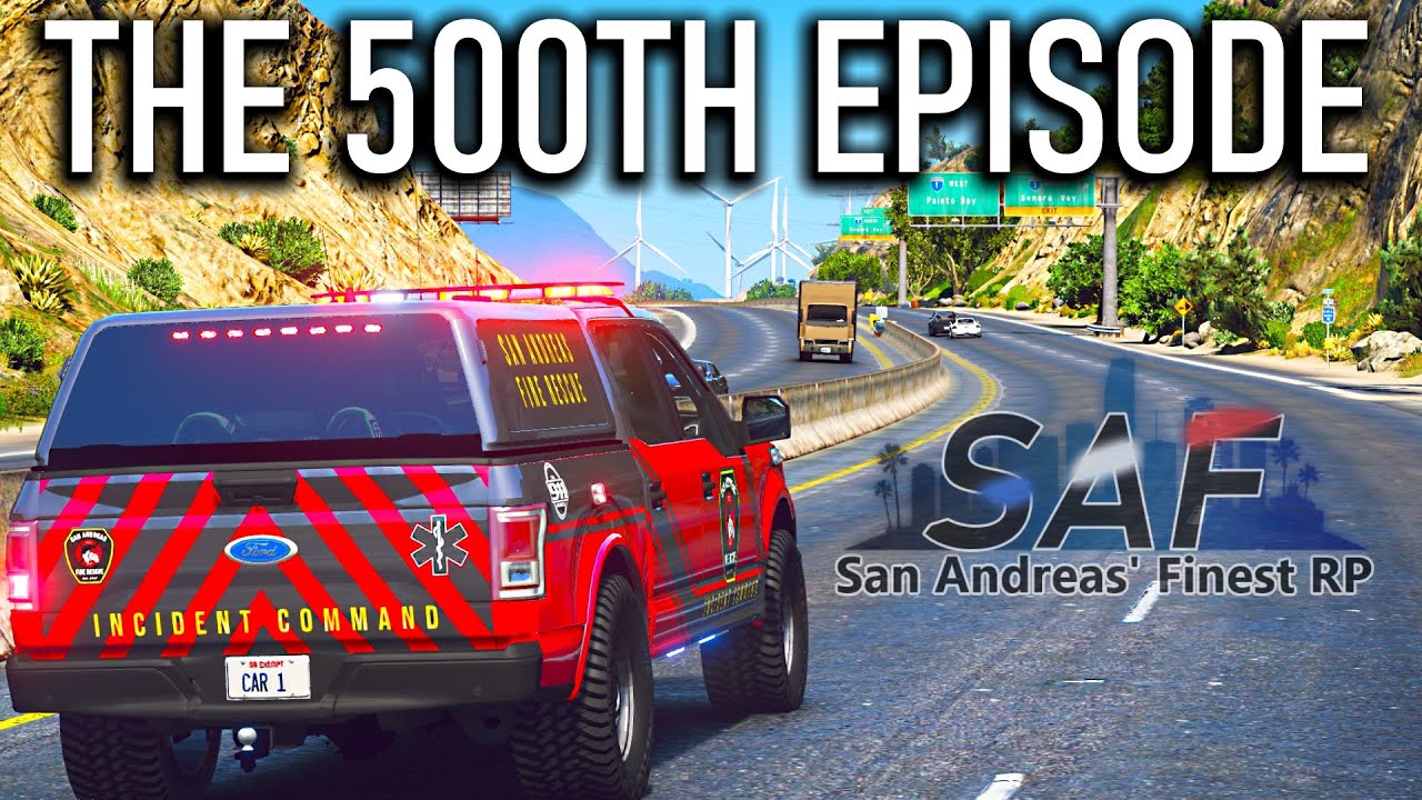 SA'F #500 - High Rise Rescue! | GTA V RP