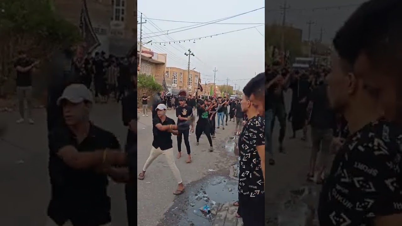 موكب أهالي الساعددية ميسان ناحية علي الشرقي يوم ٧ محرم