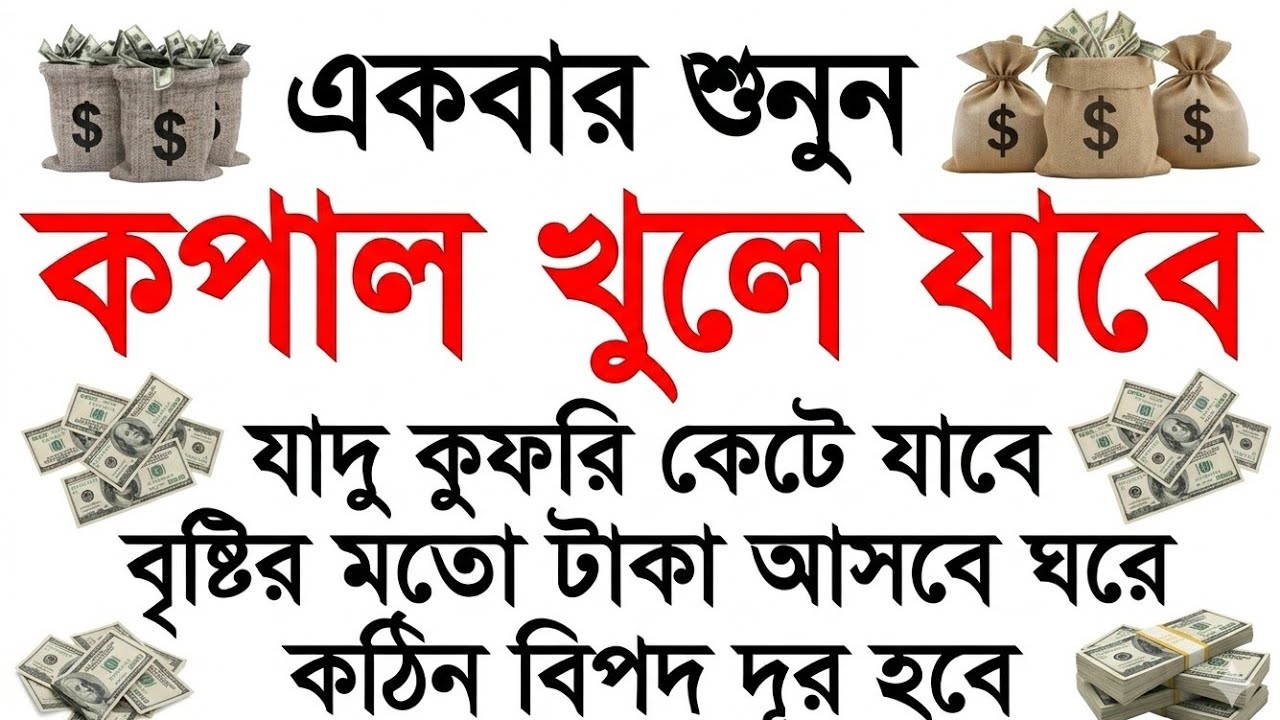 রমজানের ঐতিহাসিক একটি আমল, ১ বার শুনুন.. জীবনে কখনো টাকার অভাব হবে না, সব আশা পুরন হবে 
