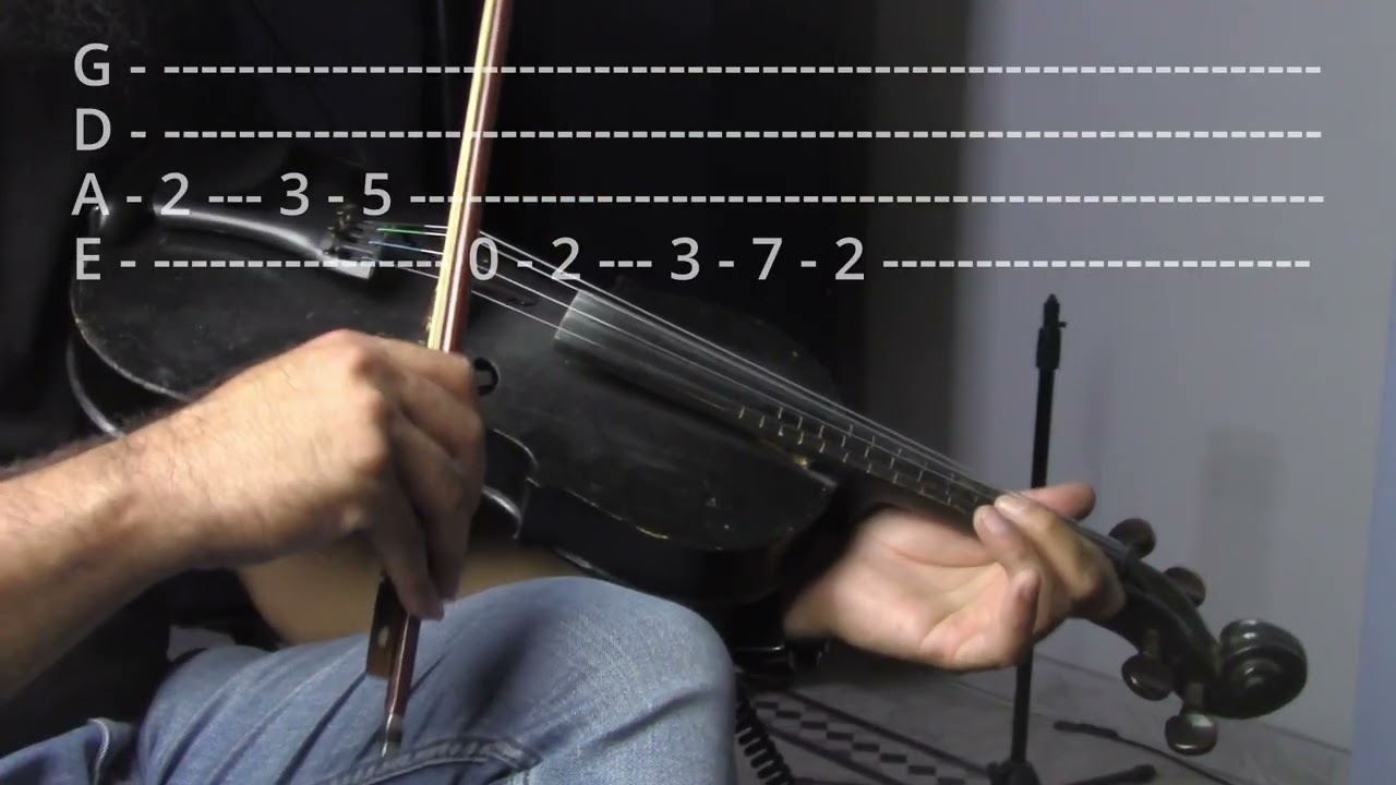 Umutsuz Ask Violin Tutorial (Emotional)