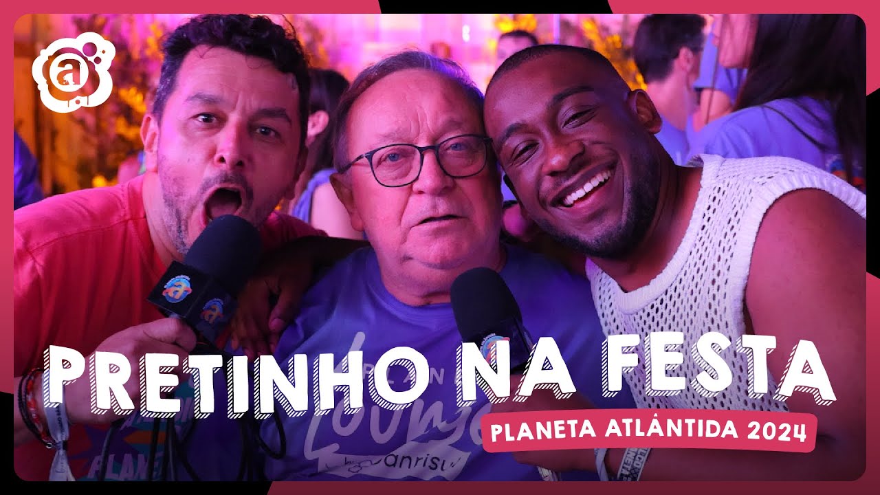 VINI E LELE INVADEM O LOUNGE DO PLANETA | Pretinho na Festa | Rede Atlântida | Planeta Atlântida