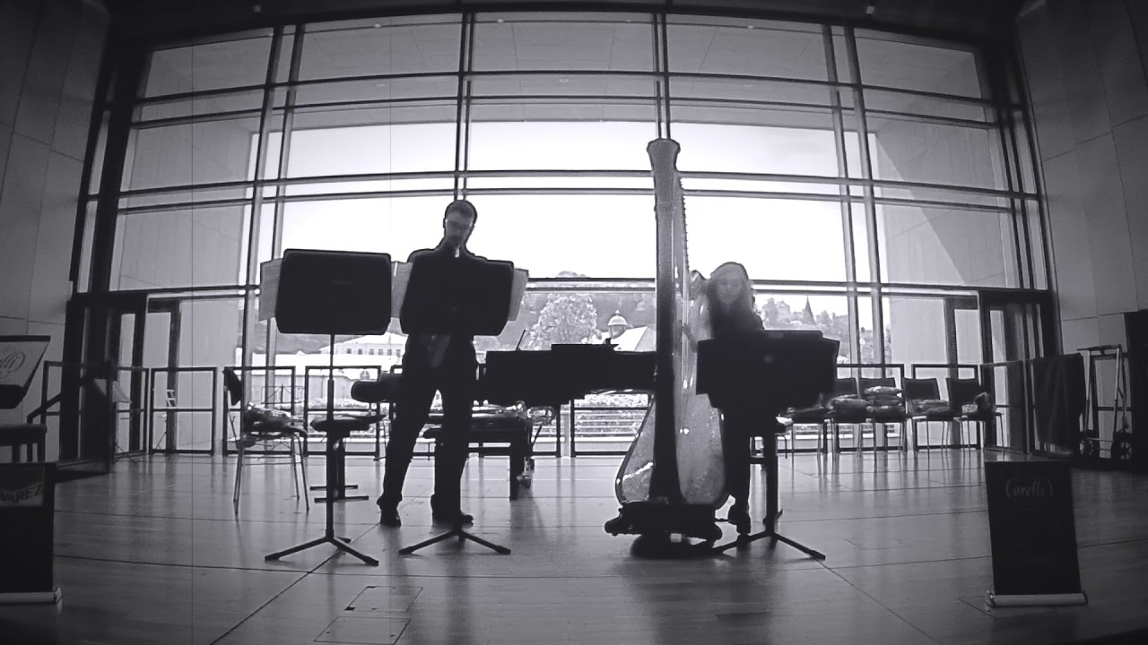 Peter Engl - Doppeldecker for Sax and Harp  (Harp: Miriam Paschetta - Sax: Dominik Hiptmair)