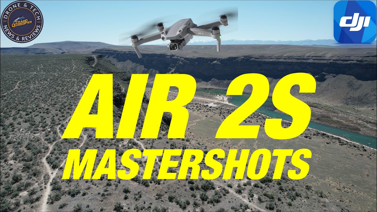 DJI Air 2S MasterShots And More At The Snake River Canyon