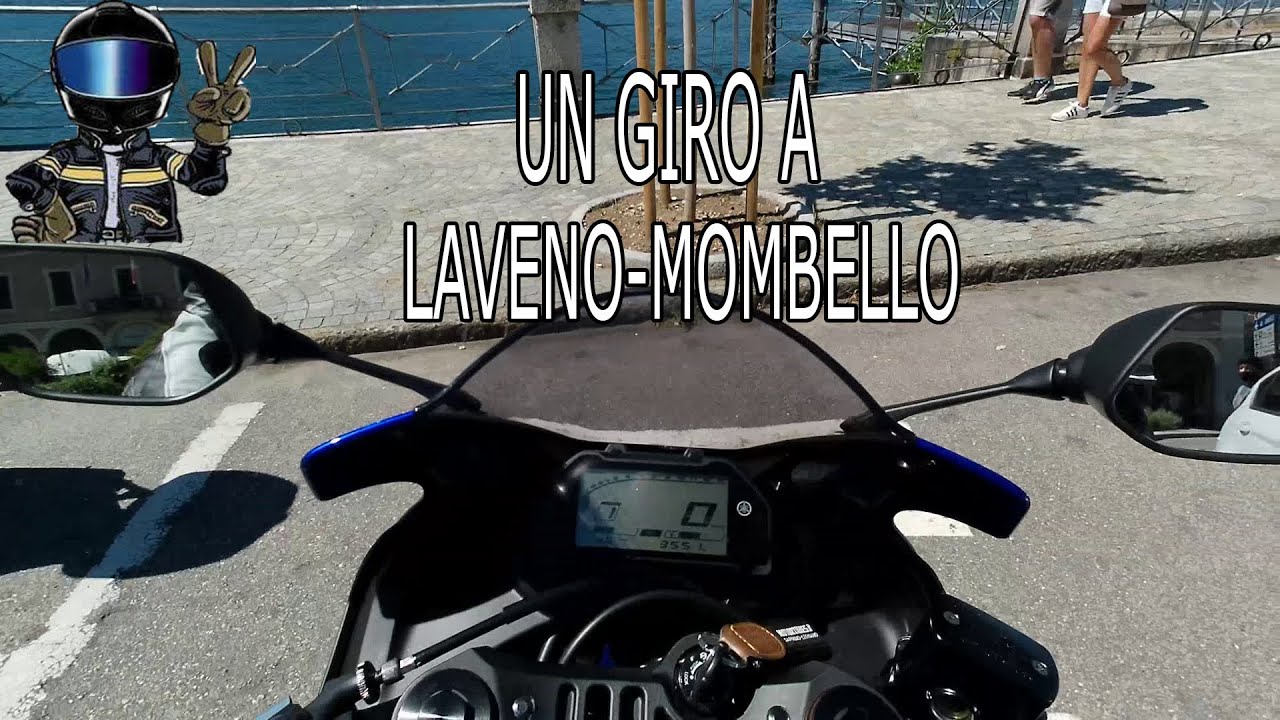 Giro in moto a Laveno-Mombello (Prime Prove con la cam e mic esterno)