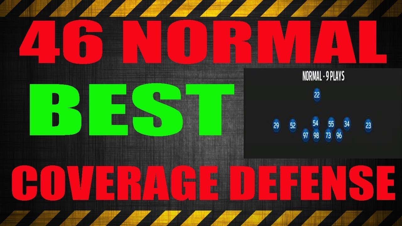 MADDEN 18 46 NORMAL COVERAGE DEFENSE!!! CRAZY BLOCK SHEDS | MADDEN 18 TIPS AND TRICKS