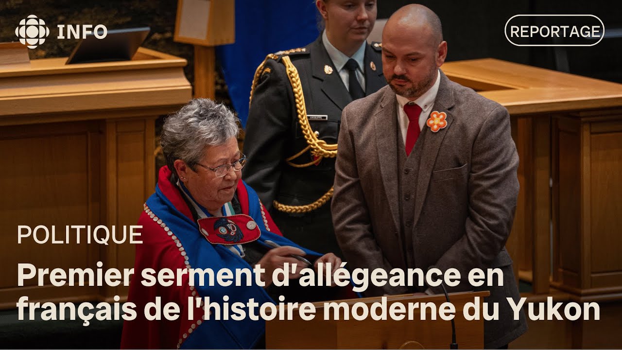 Premier serment d&rsquo;all&eacute;geance en fran&ccedil;ais de l&rsquo;histoire moderne du Yukon