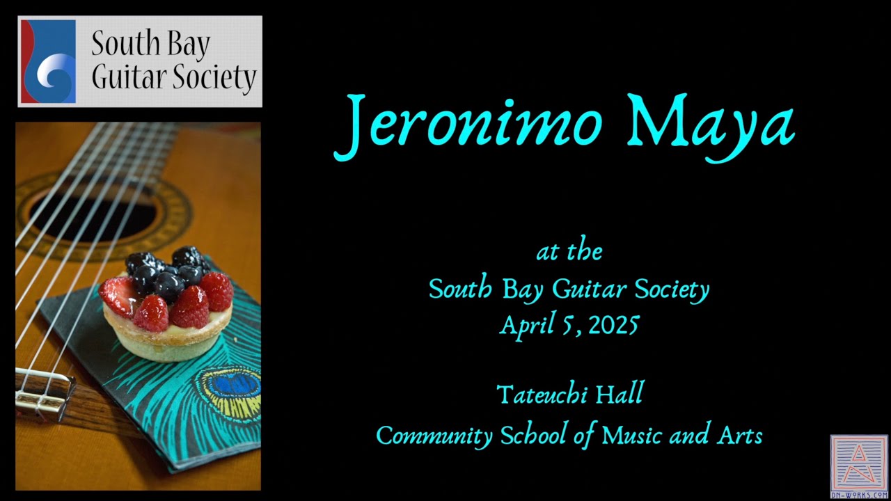 Jeronimo Maya Concert 2025