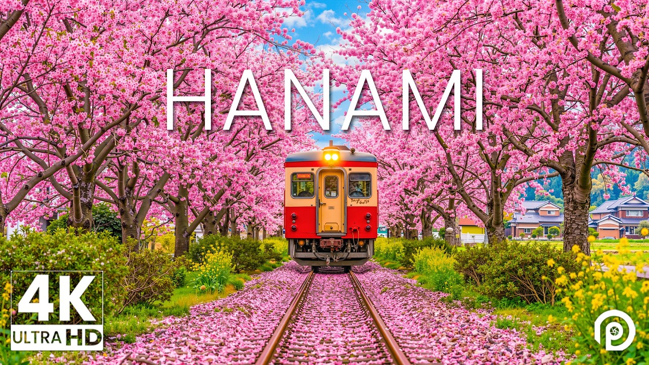 Hanami 2026 🇯🇵 Cherry Blossoms, Sakura Picnic & Scenic Spring Beauty - 4K Video Ultra HD