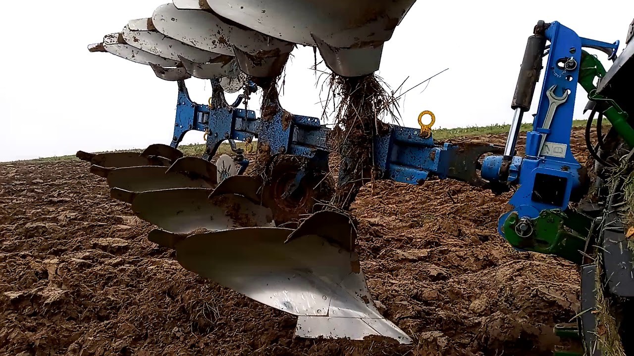 John Deere 6155R // Lemken Europal 5 // Ciezka orka zimowa // Piękne Roztocze