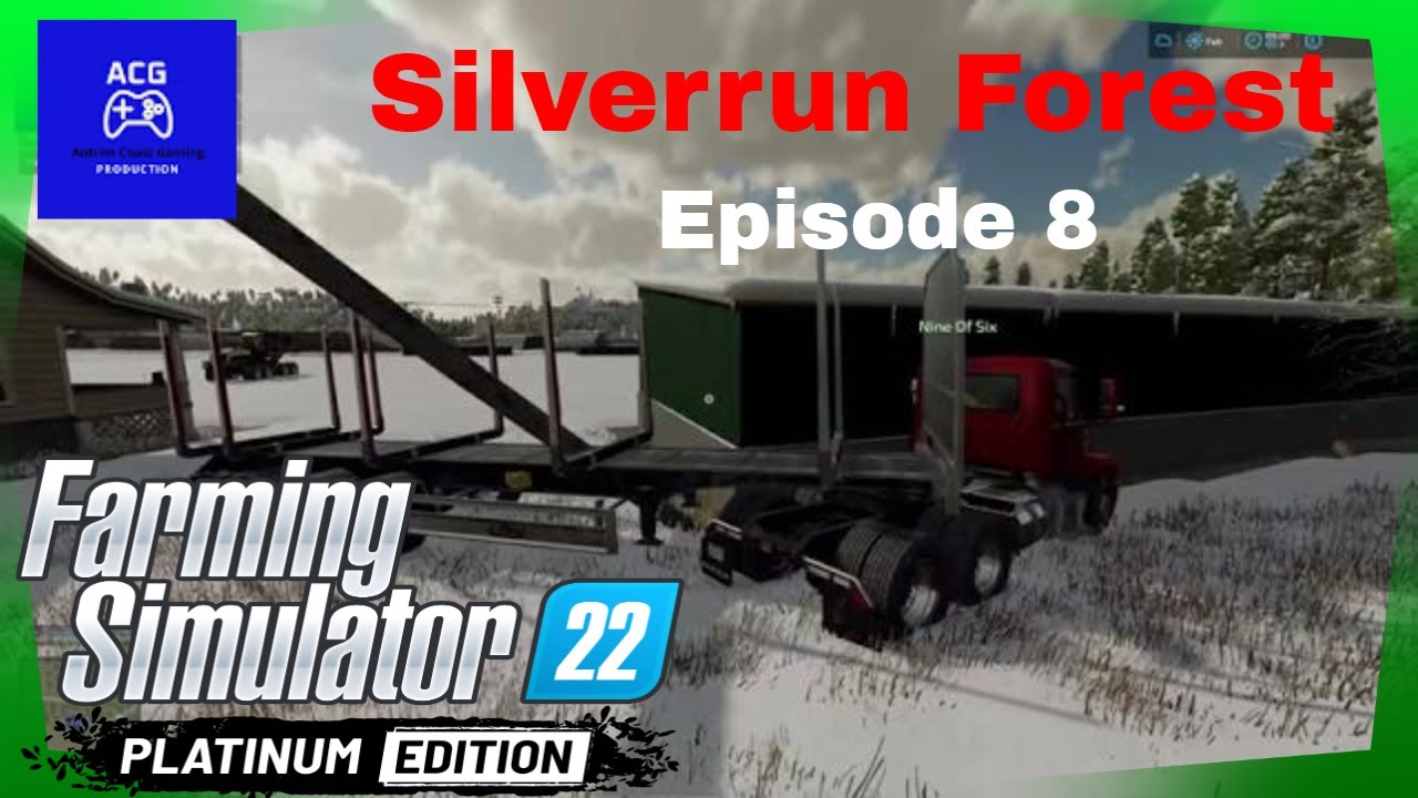 Finding Some Collectables on Farming Simulator 22. Silverrun map gameplay. Nine Of Six. Ep8
