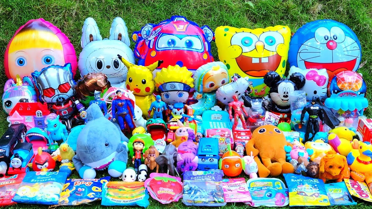 Hunting Es krim Balon  Masakan marsmello Yupi Baby shark Masya and The Bear Upin Ipin Bebek Gajah 1 