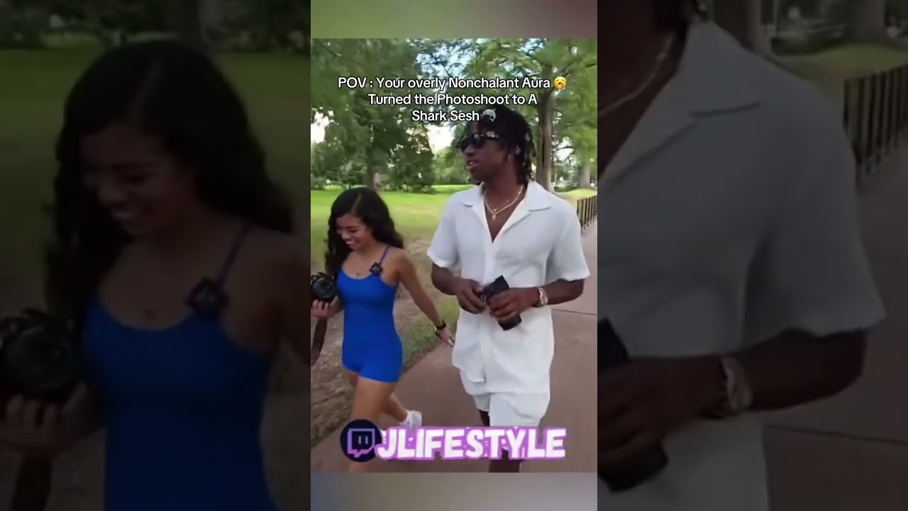 J Lifestyle flirting wit FYNE shyt 😋 #jlifestyle #shark #rizz