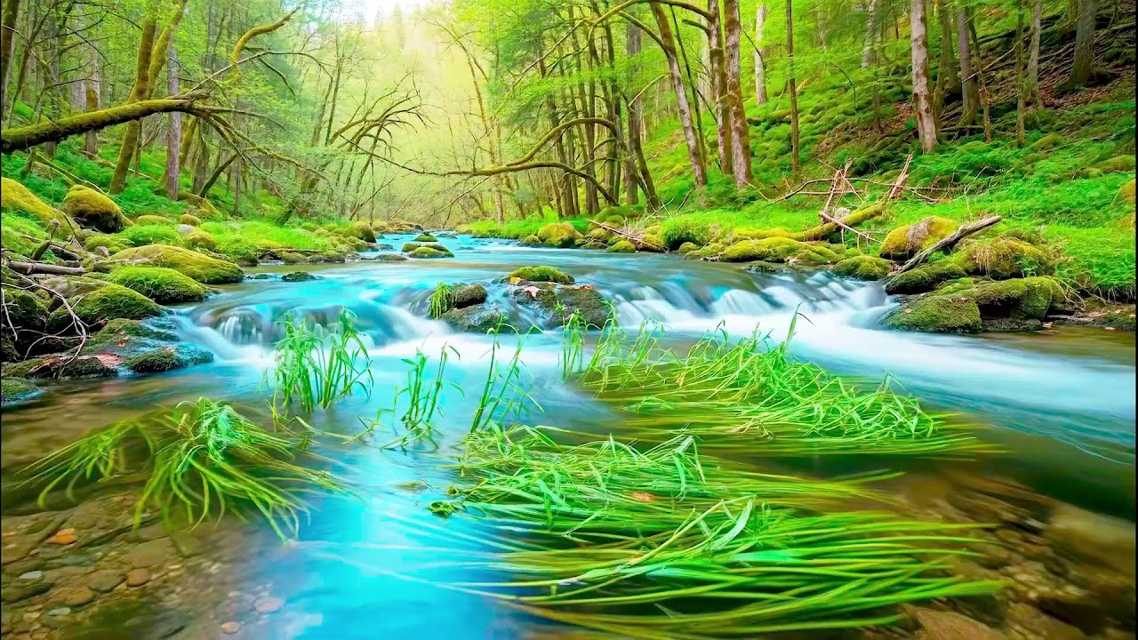 Natural River Sound for Deep Sleep | Stress Relief Audio for Health & Mindfulness