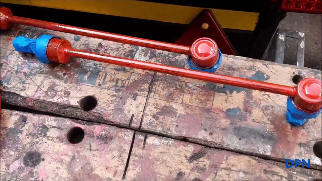 replacing the drop links on a rover 75