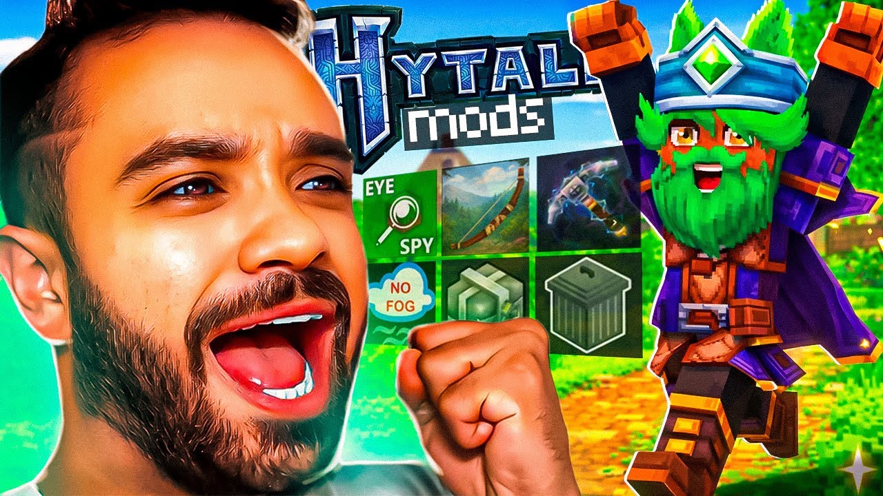 8 MELHORES MODS DE HYTALE! VOCÊ PRECISA TESTAR!!!