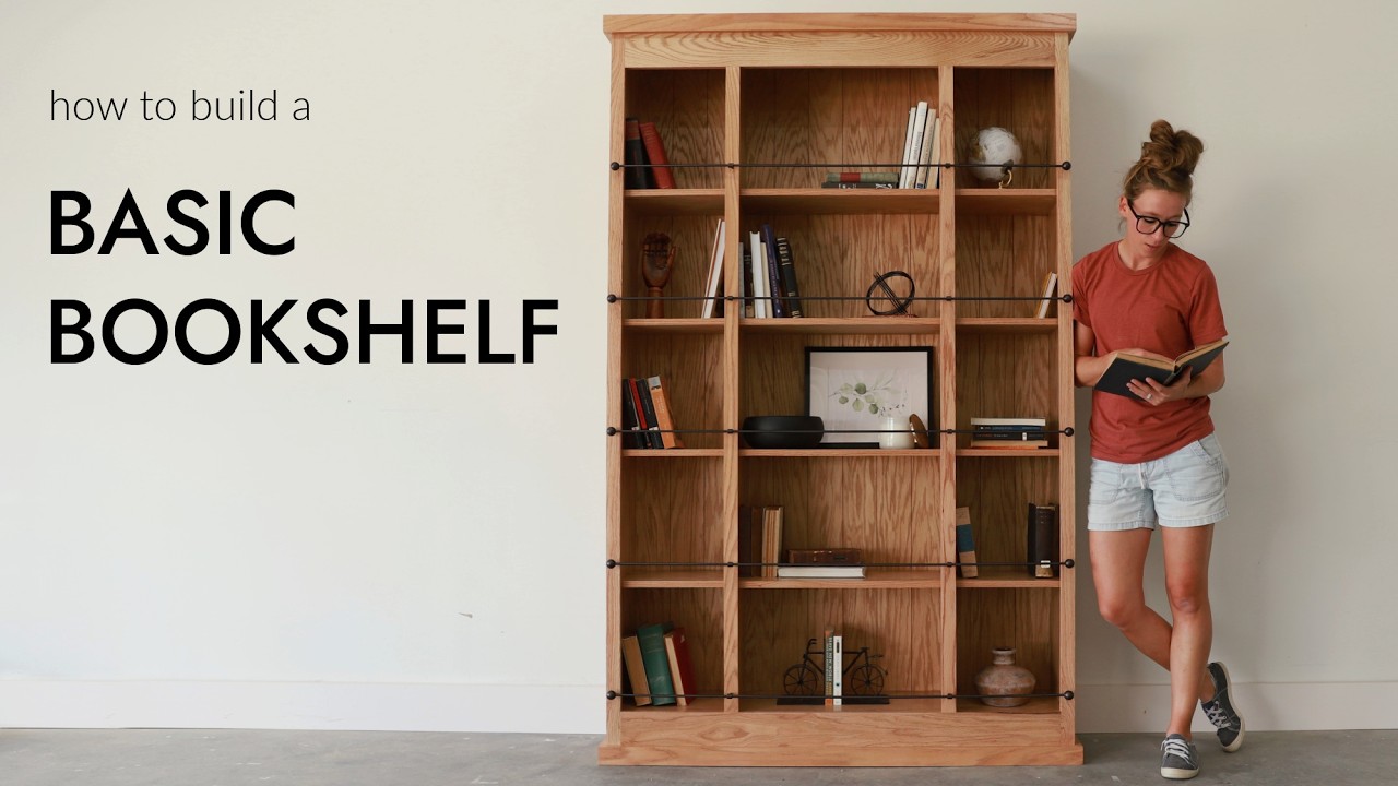 How to Build a Basic Bookcase with 