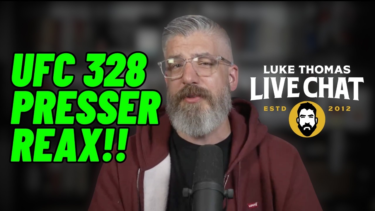 Luke Thomas is *live* | White House Presser | UFC 328 Khamzat vs Strickland preview