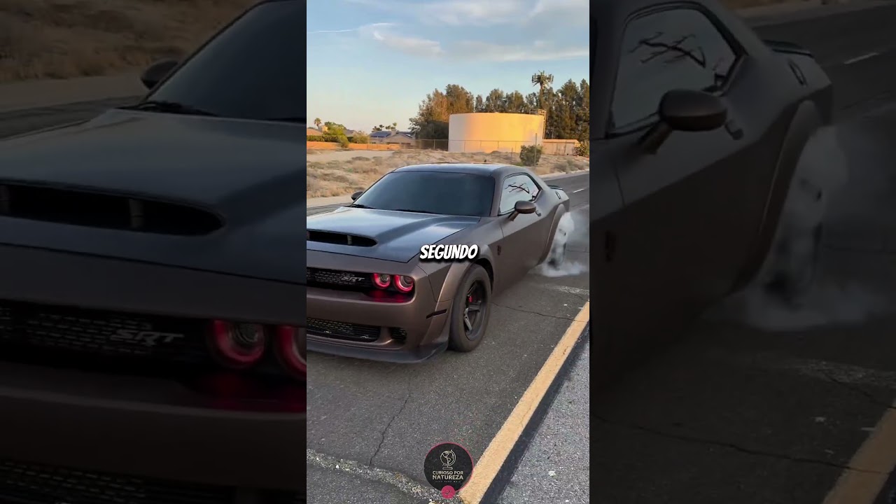 Dodge Demon: O Carro Que Assusta At&eacute; a F&aacute;brica! #carros #motor #curiosidades