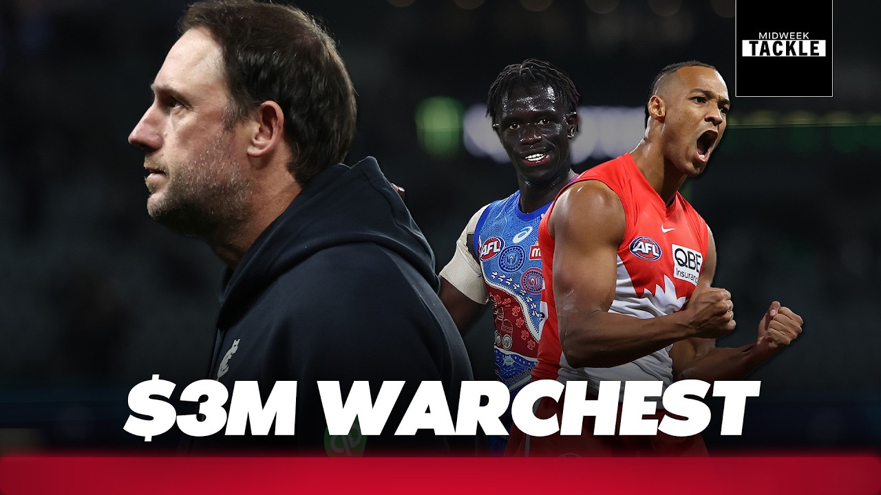Is the Carlton job the best coaching gig in the AFL? 🤔 I Midweek Tackle I Fox Footy
