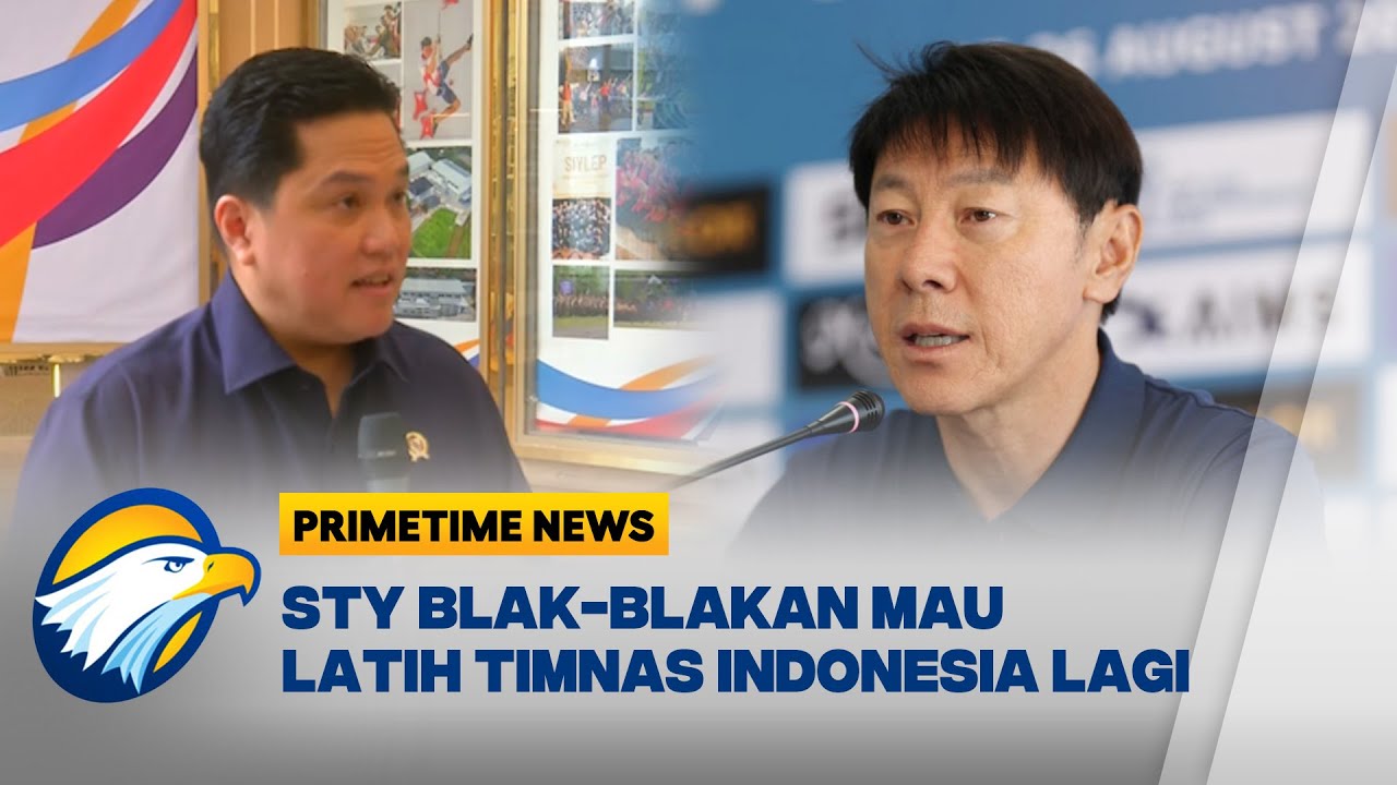 Blak-blakan! Shin Tae-yong Akui Prioritaskan Kembali ke Timnas Indonesia -  [Primetime News]