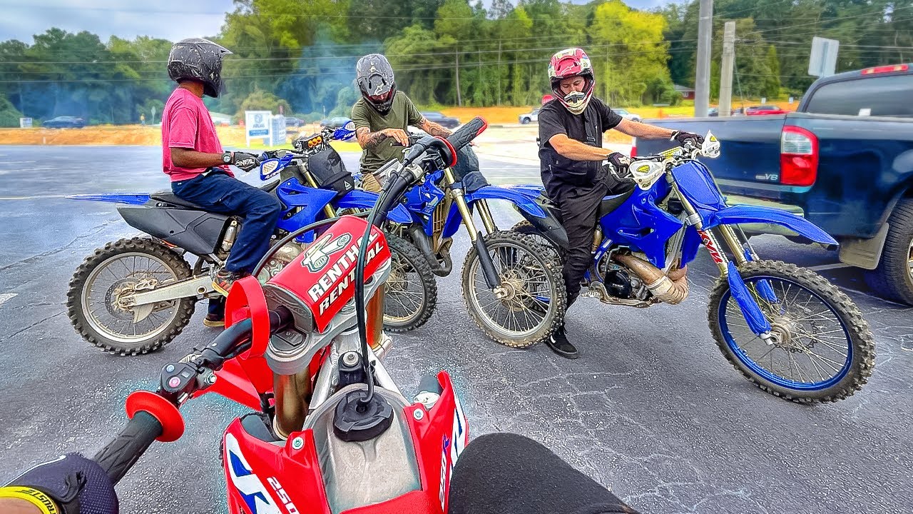 В погоне за самыми быстрыми двухтактными YZ125 и YZ250!