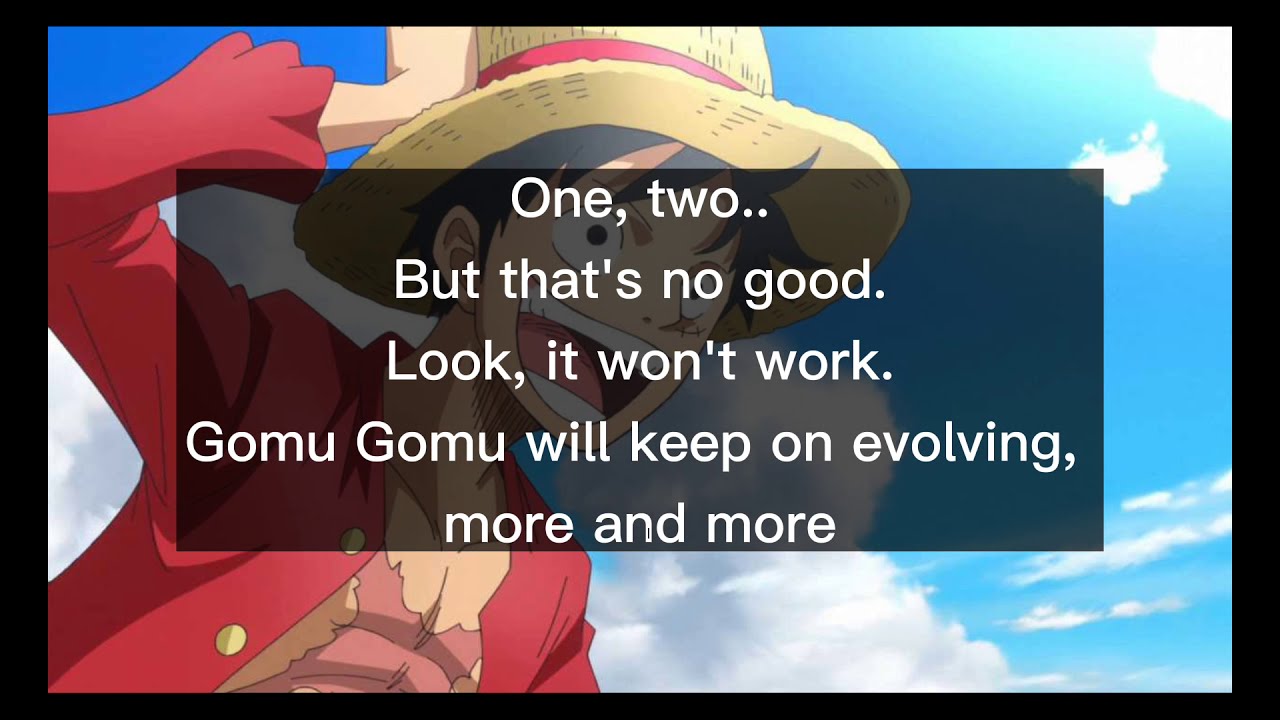 Luffy Renai Circulation eng lyrics