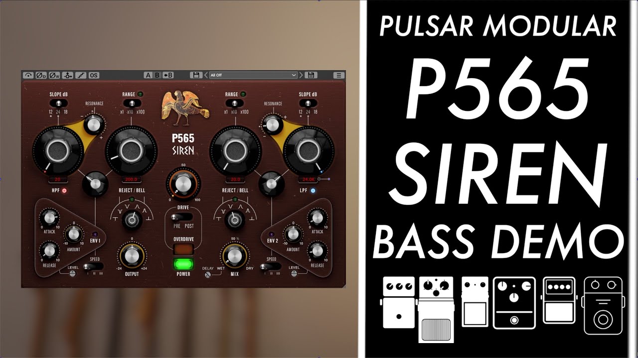 Low-End Reviews // Pulsar Modular P565 SIREN Bass Demo