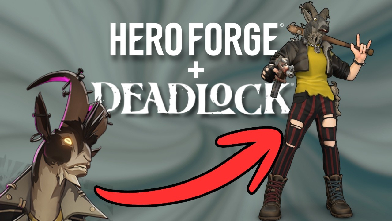 Making Billy from Deadlock ( Hero Forge Speedbuild)