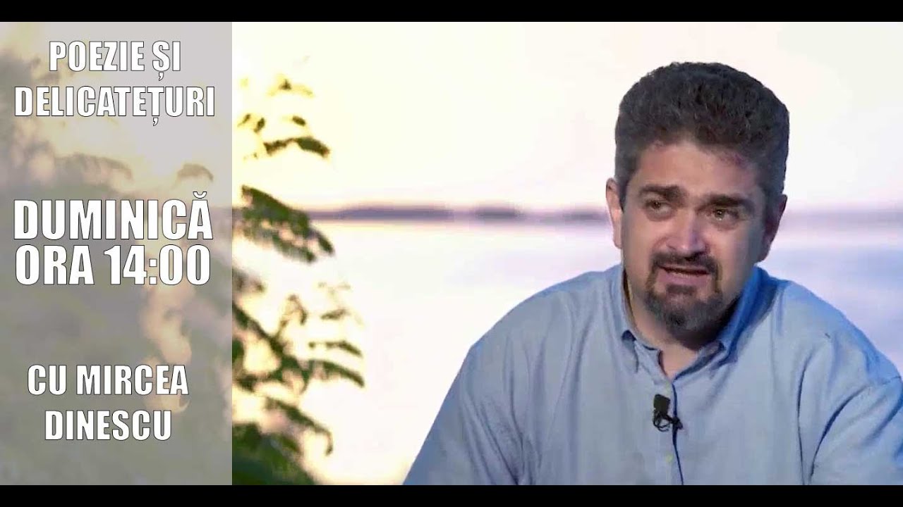 POEZIE ȘI DELICATEȚURI CU MIRCEA DINESCU 4 IULIE 2021. INVITAT THEODOR PALEOLOGU
