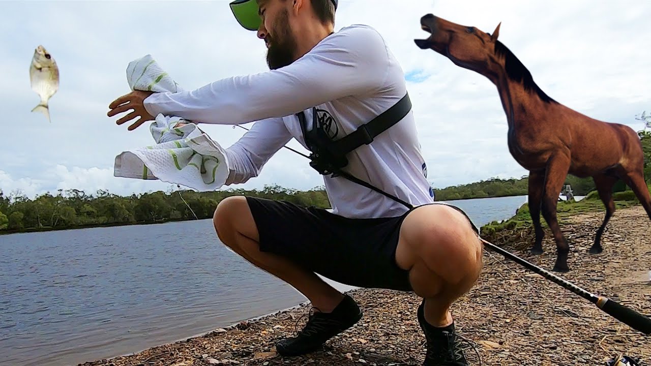 Fisherman goes to the bush