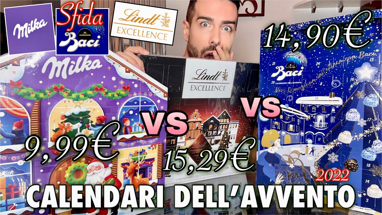 SFIDA CALENDARI DELL'AVVENTO CIOCCOLATOSI! *Milka, Baci Perugina, Lindt* 🍫