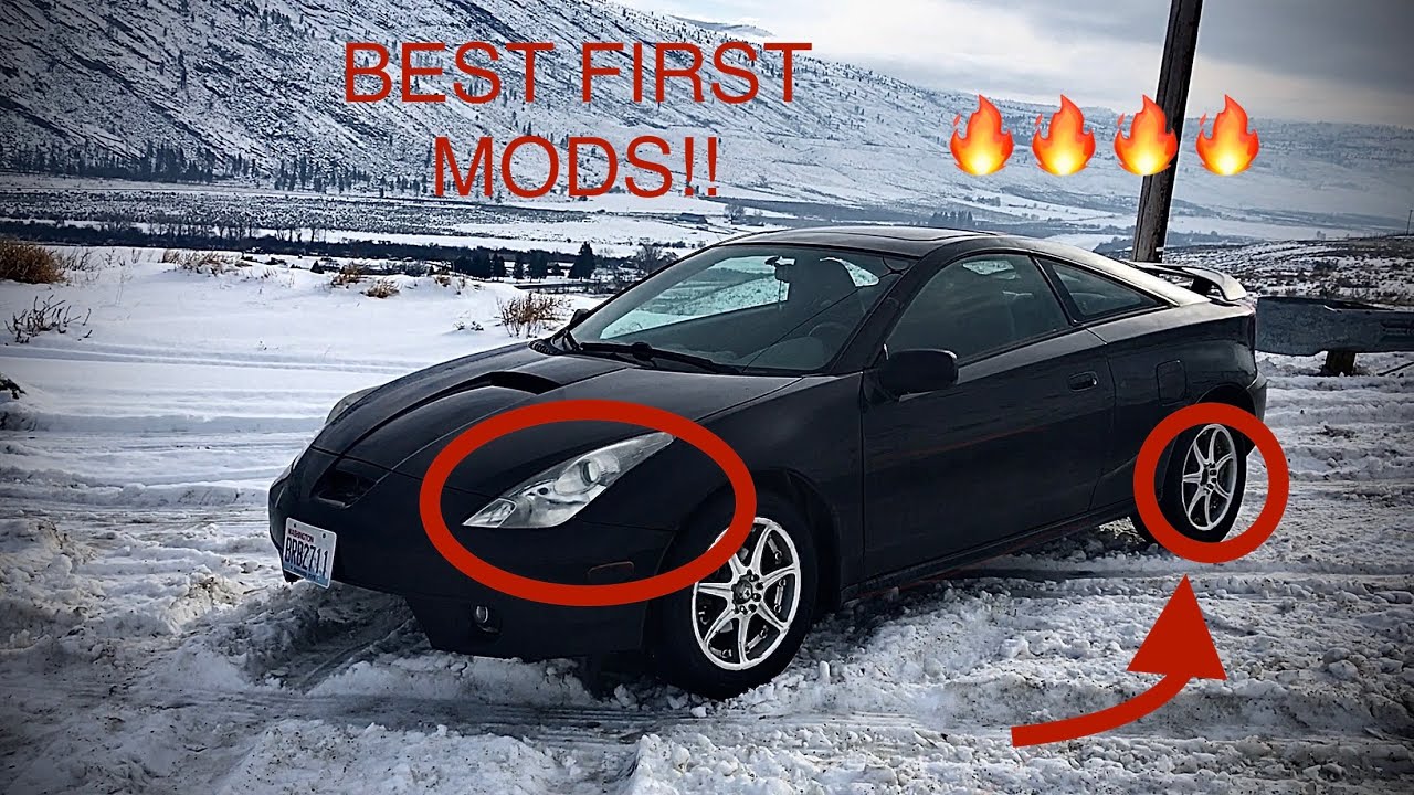 BEST FIRST MODS FOR YOUR 7TH GEN TOYOTA CELICA!-2000-2005
