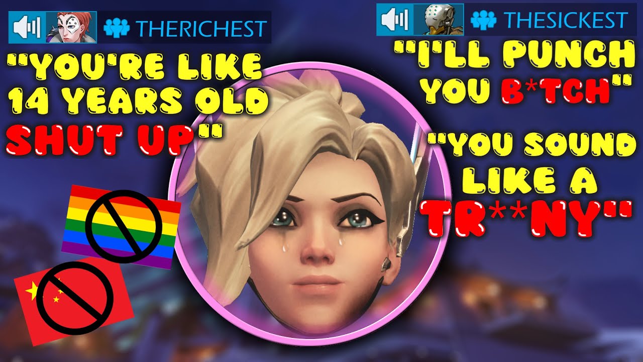 Racist Duo Wants to DEPORT ME - Overwatch Competitive Toxicity Pt. 28