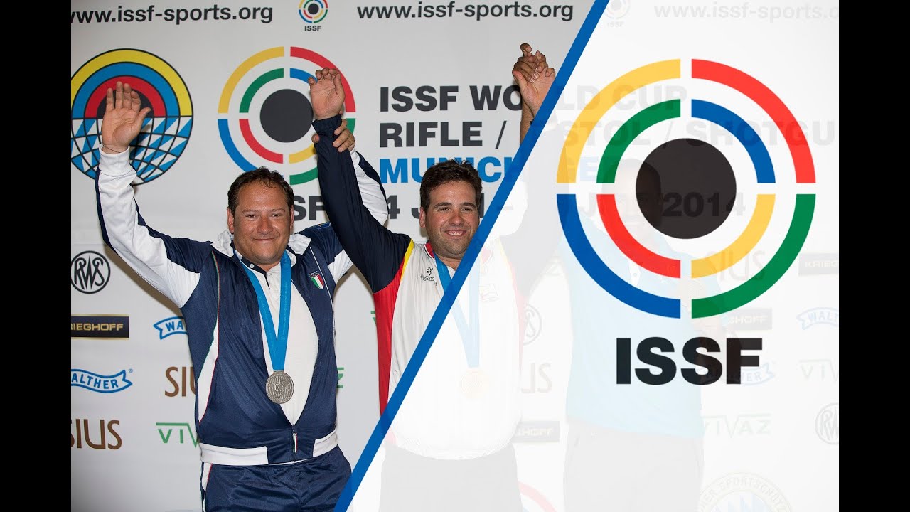 Trap Men Final - ISSF World Cup in all events 2014, Munich (GER)