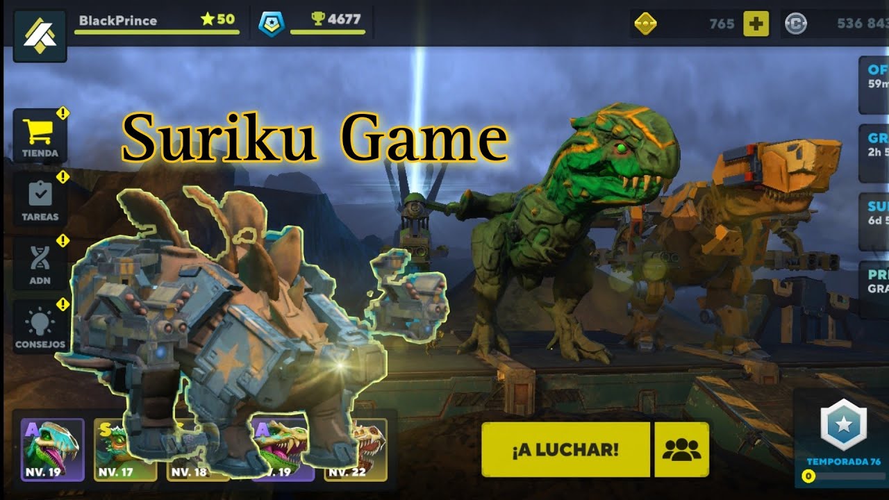 Dino Squad | Gameplay: Ep. 59 - Batalla final con invitados rotos 💯😱 @surikugame  - Latino 🦕