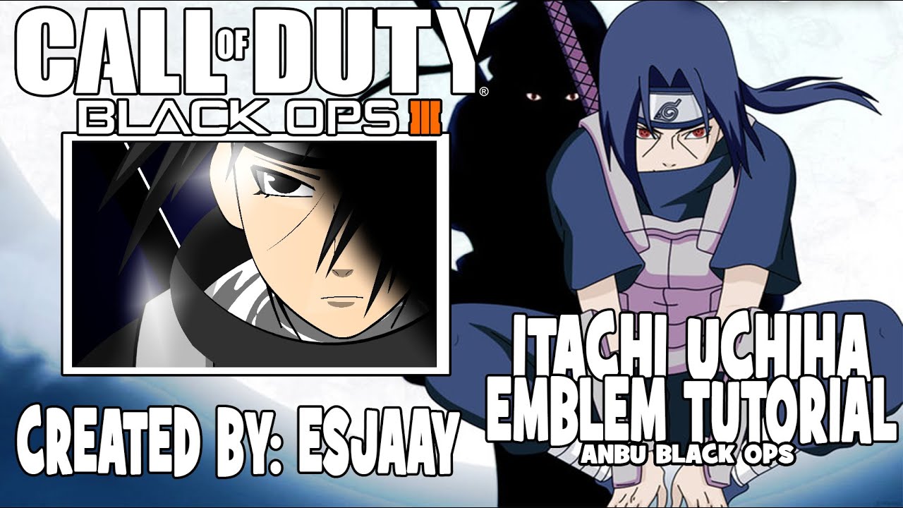 ITACHI ANBU BLACK OPS EMBLEM TUTORIAL - Black Ops 3