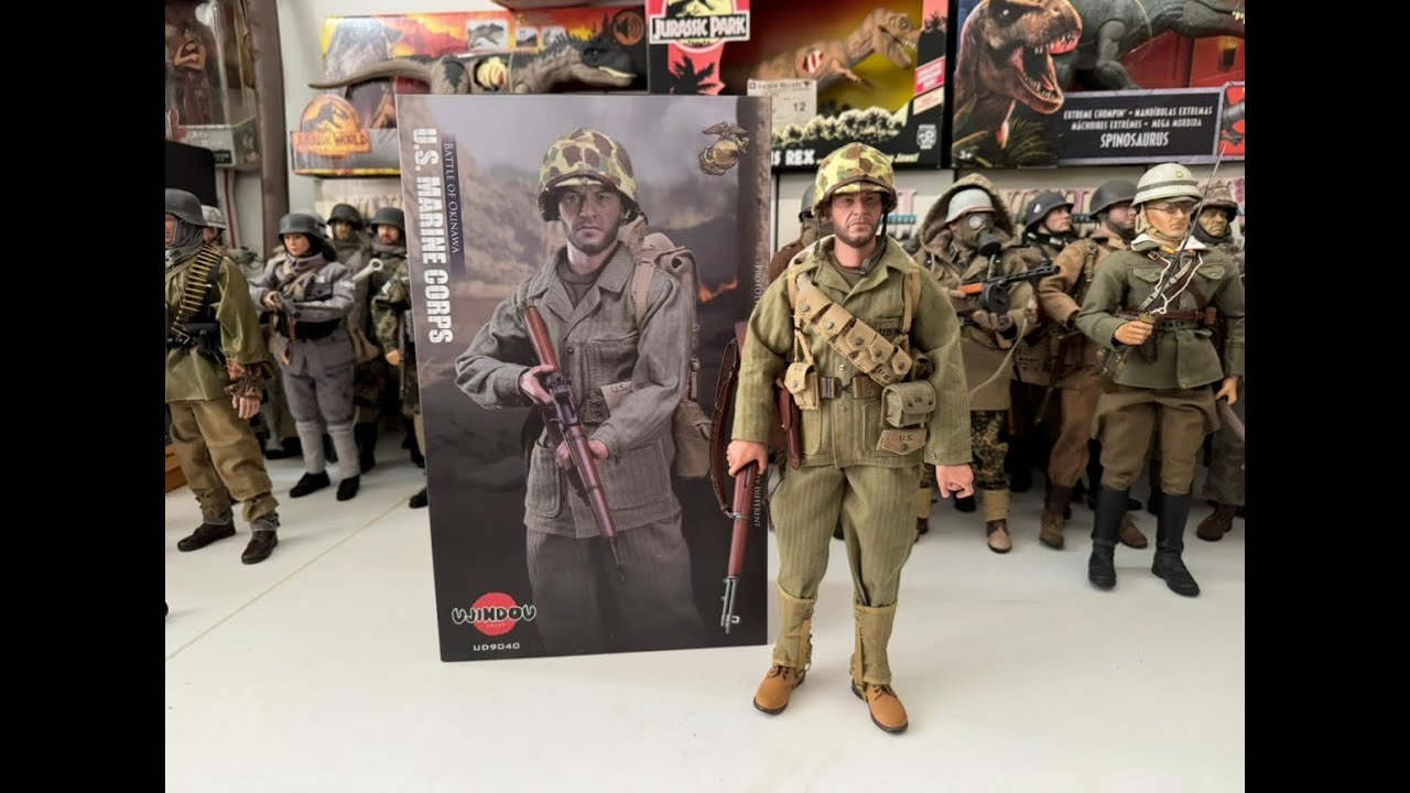 1/6 Figure Ujindou WWII US Marine Battle of Okinawa Review