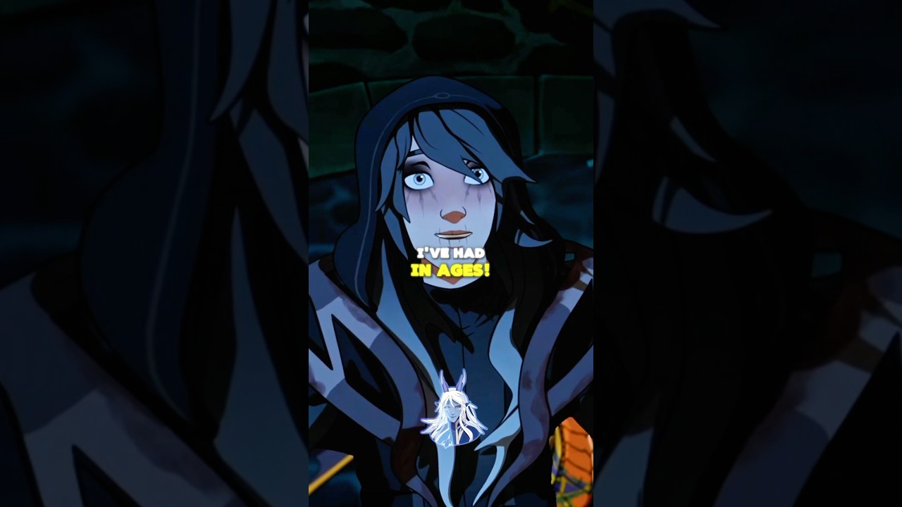 Rare Goofy Aaravos Moment&hellip; 😂 #thedragonprince #aaravos #netflix