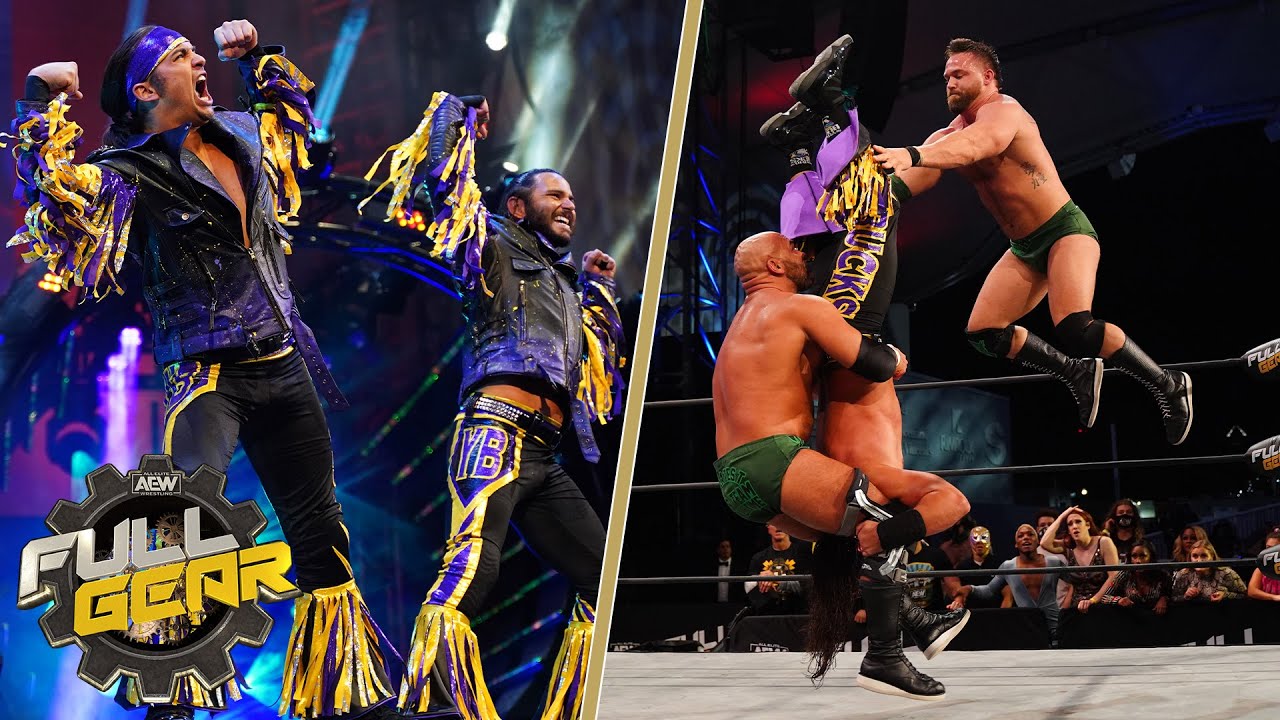 ПОЛНЫЙ МАТЧ: FTR против Young Bucks ВПЕРВЫЕ! | AEW Full Gear 2020