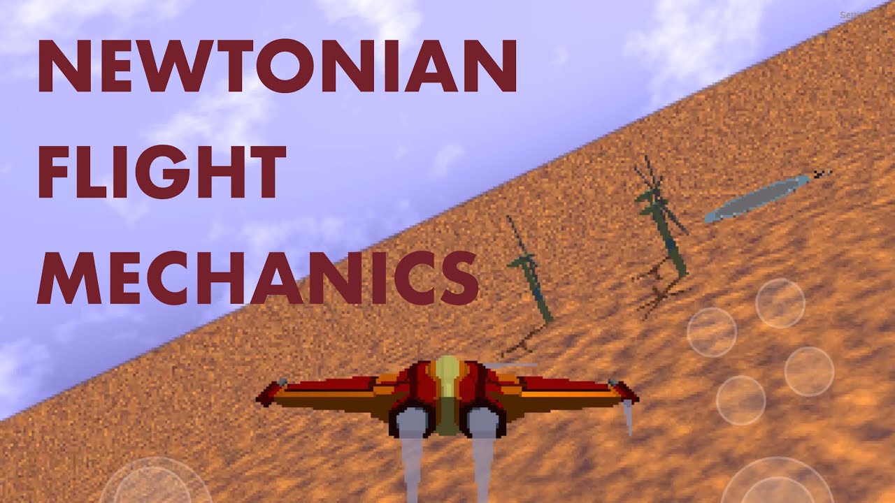 Spaceship with Newtonian Flight Mechanics Experiment - Kobold Engine