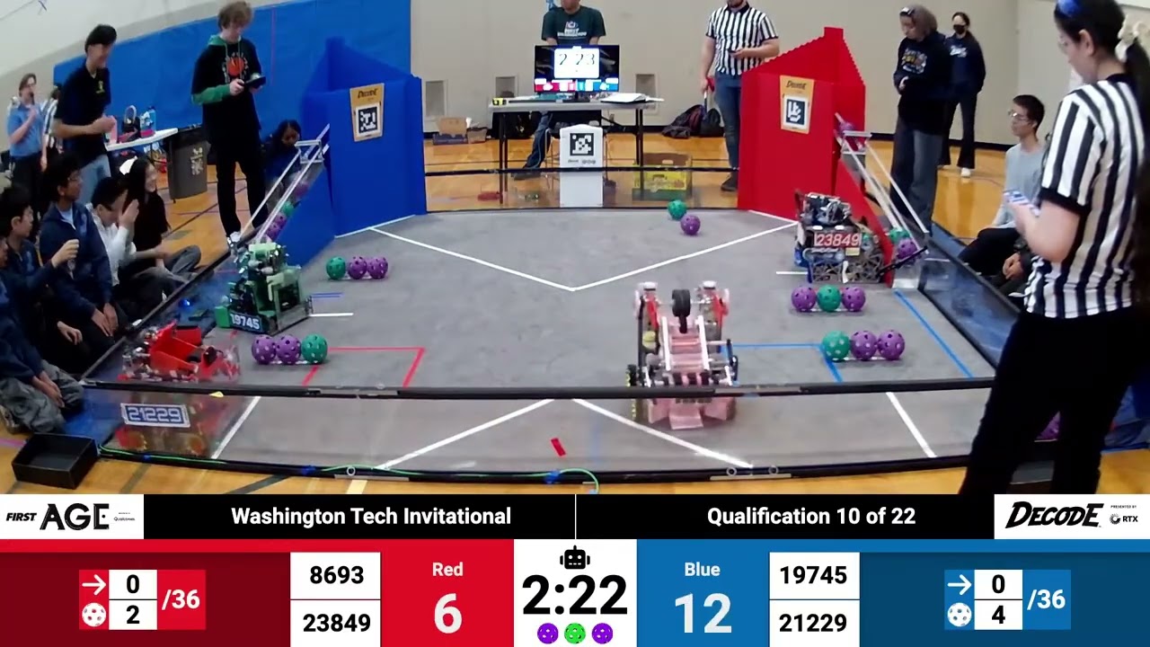 World record autonomous (96 points, 28 balls)
